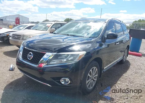 2013 Nissan Pathfinder Sl из США, поврежденный, VIN 5N1AR2MM4DC690810